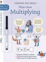 Wipe Clean children book Multiplying